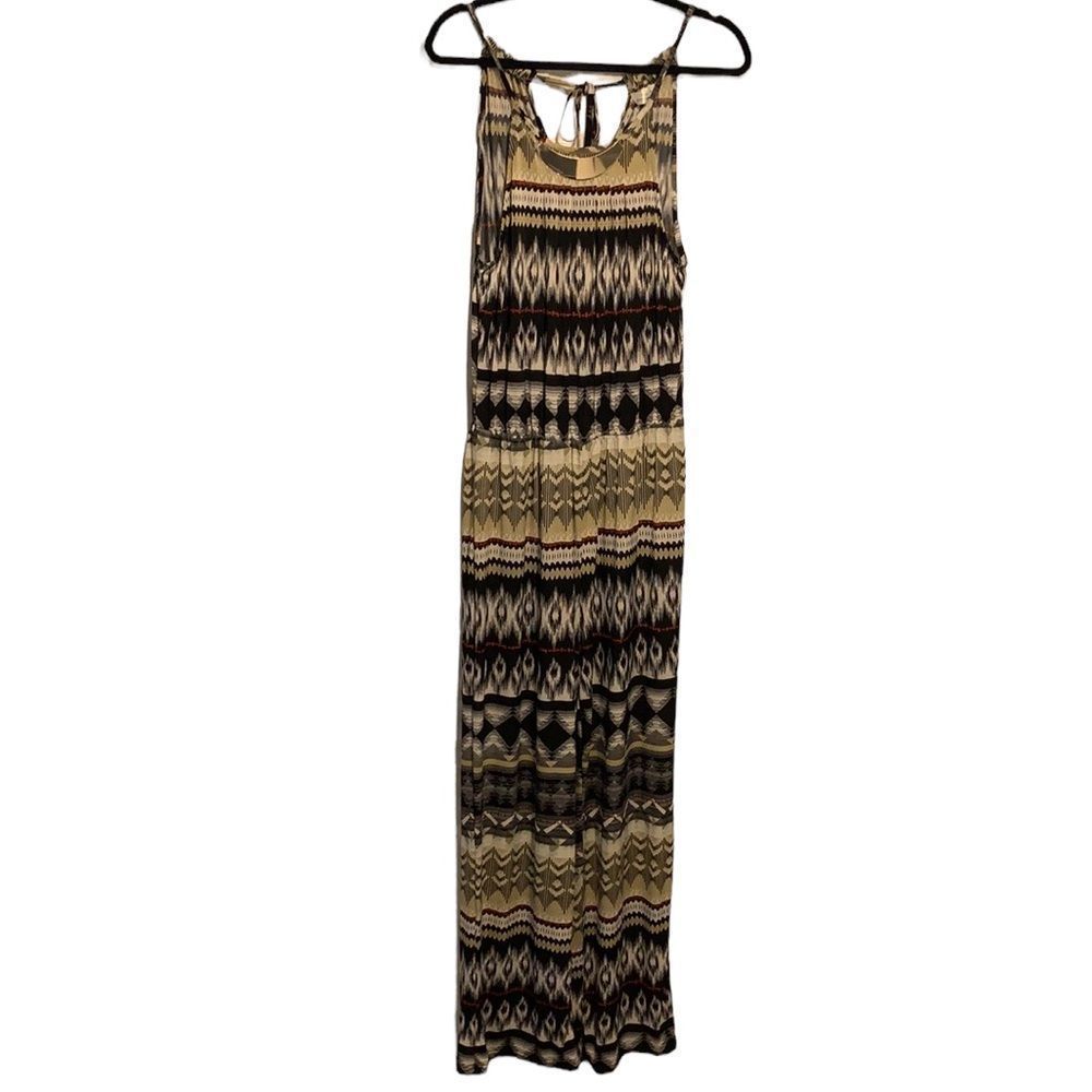 Aztec Print Jumpsuit - Picture 2 of 7